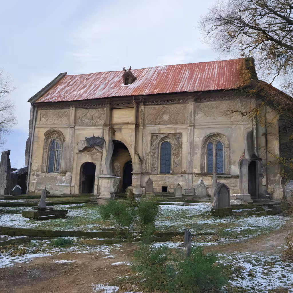 Historická podoba – Kostel svatého Víta (Kvílice)
