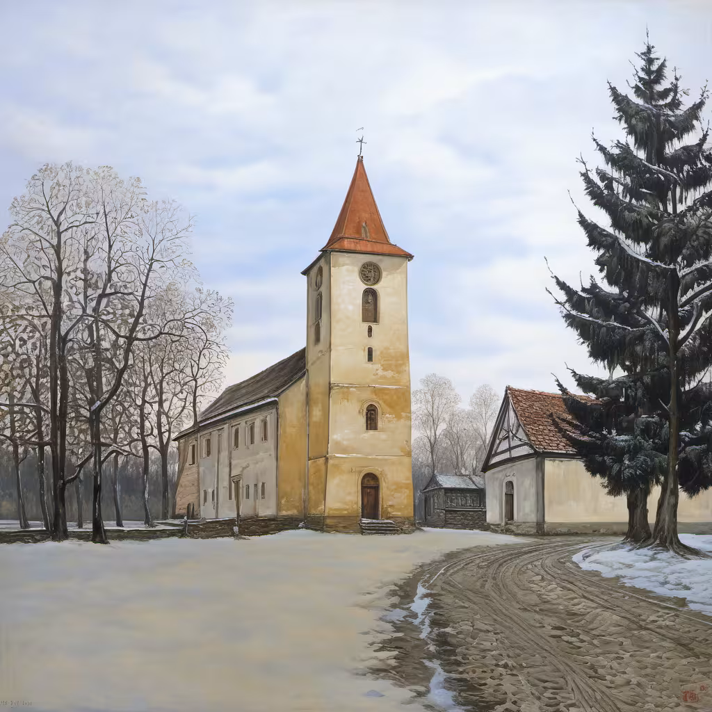 Historická podoba – Kostel svatého Vojtěcha (Libice nad Cidlinou)
