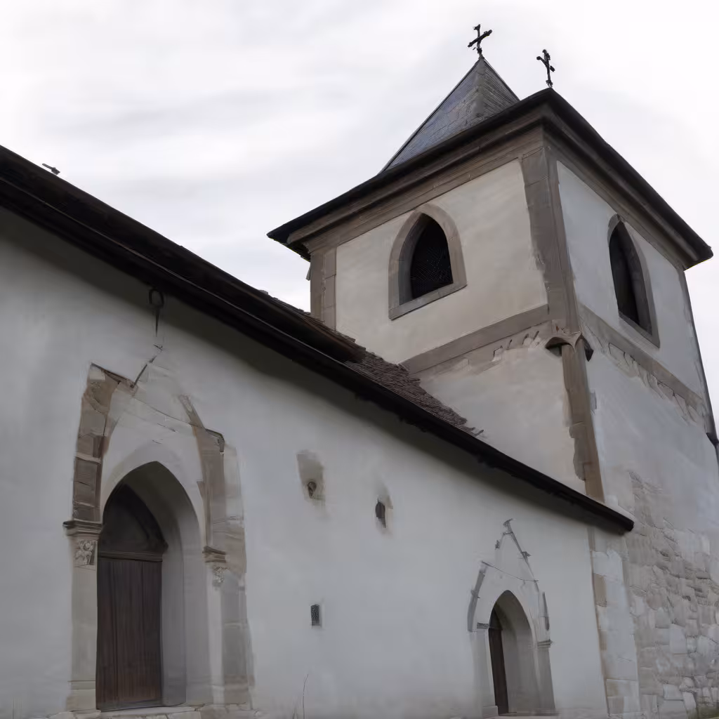 Historická podoba – Kostel Všech svatých (Řesanice)