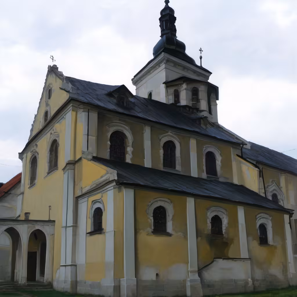 Historická podoba – Kostel Všech svatých (Stříbro)