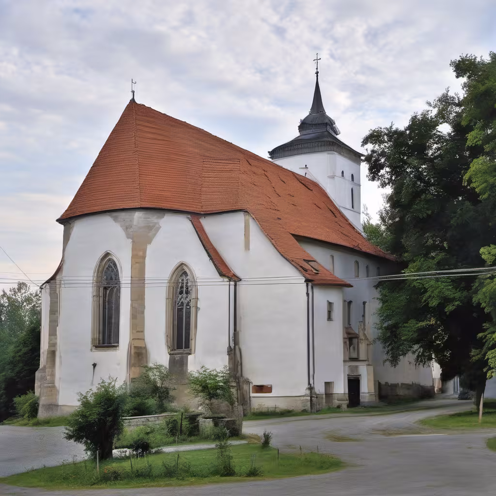Historická podoba – kostel Zvěstování Panny Marie (Budeč)