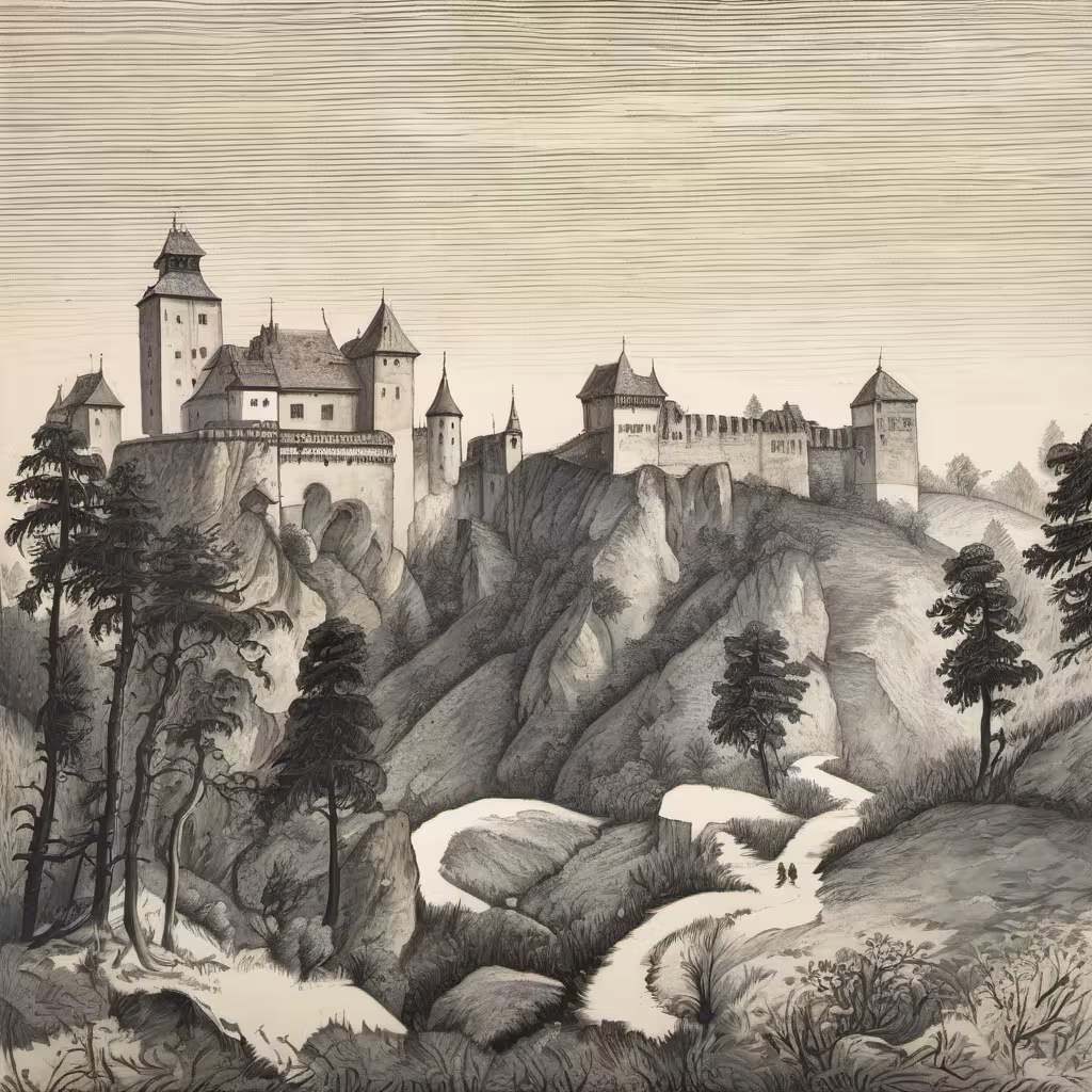Historická podoba – Nový hrad (Skuhrov nad Bělou)
