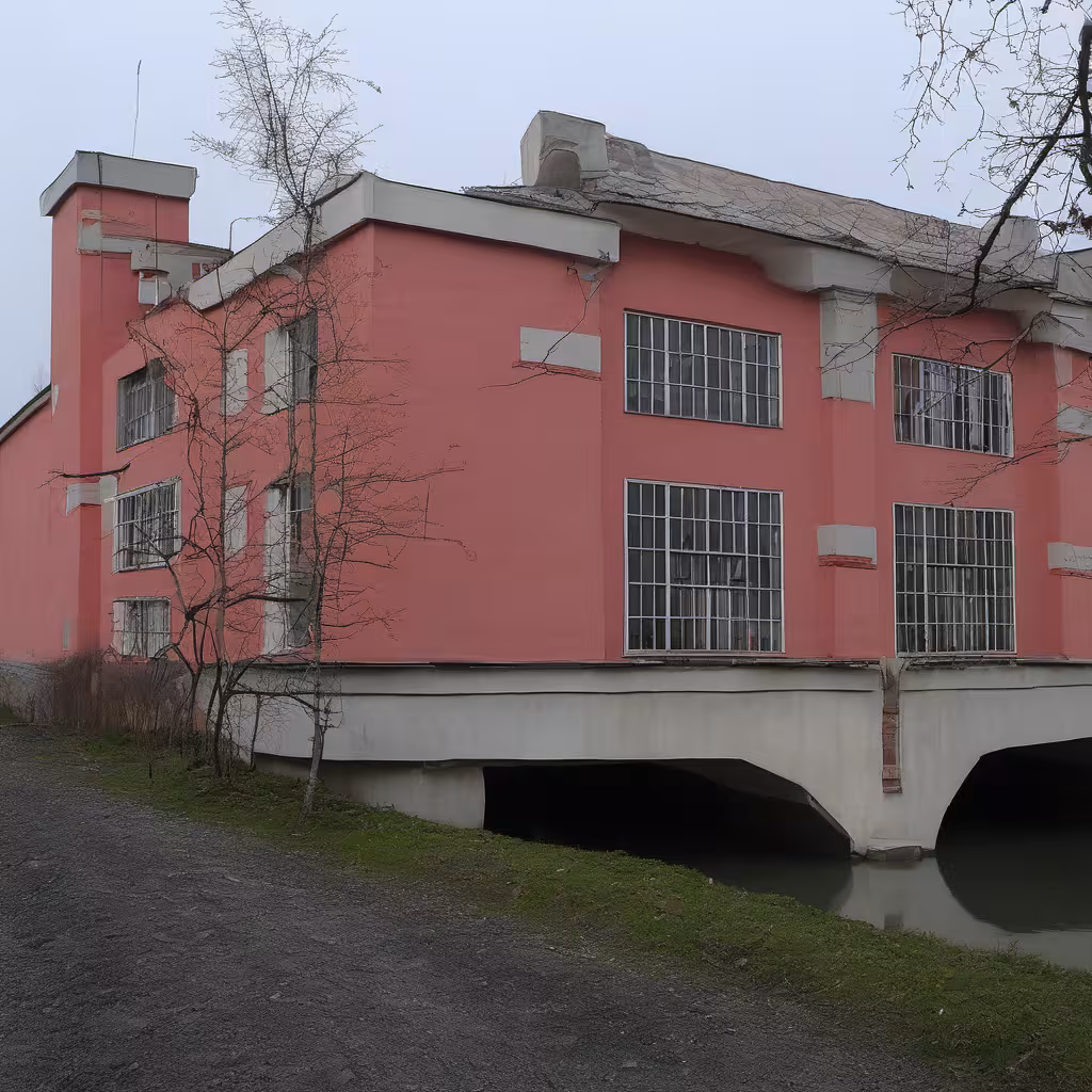 Historická podoba – nová vodní elektrárna Háj