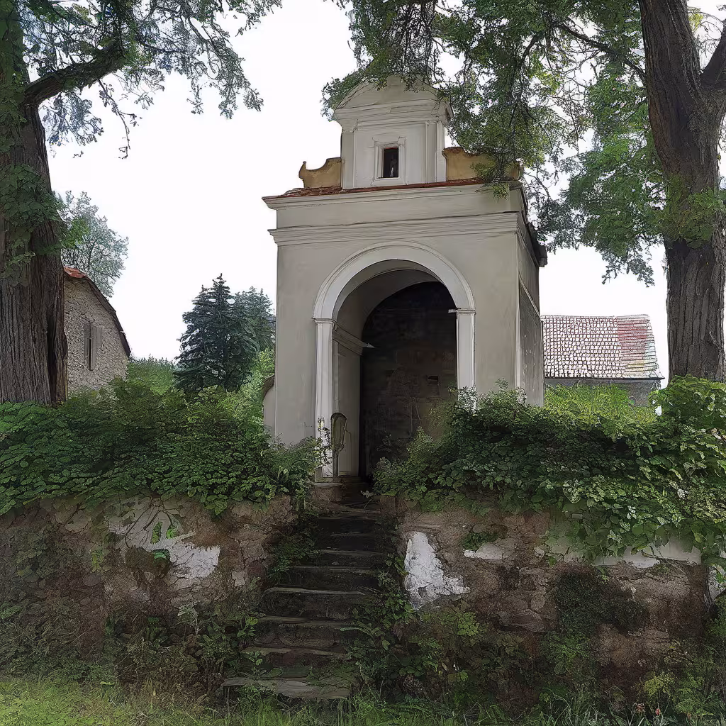 Historická podoba – Pohřební kaple Latourů