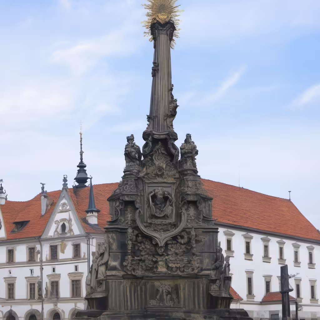 Historická podoba – Sloup Nejsvětější Trojice