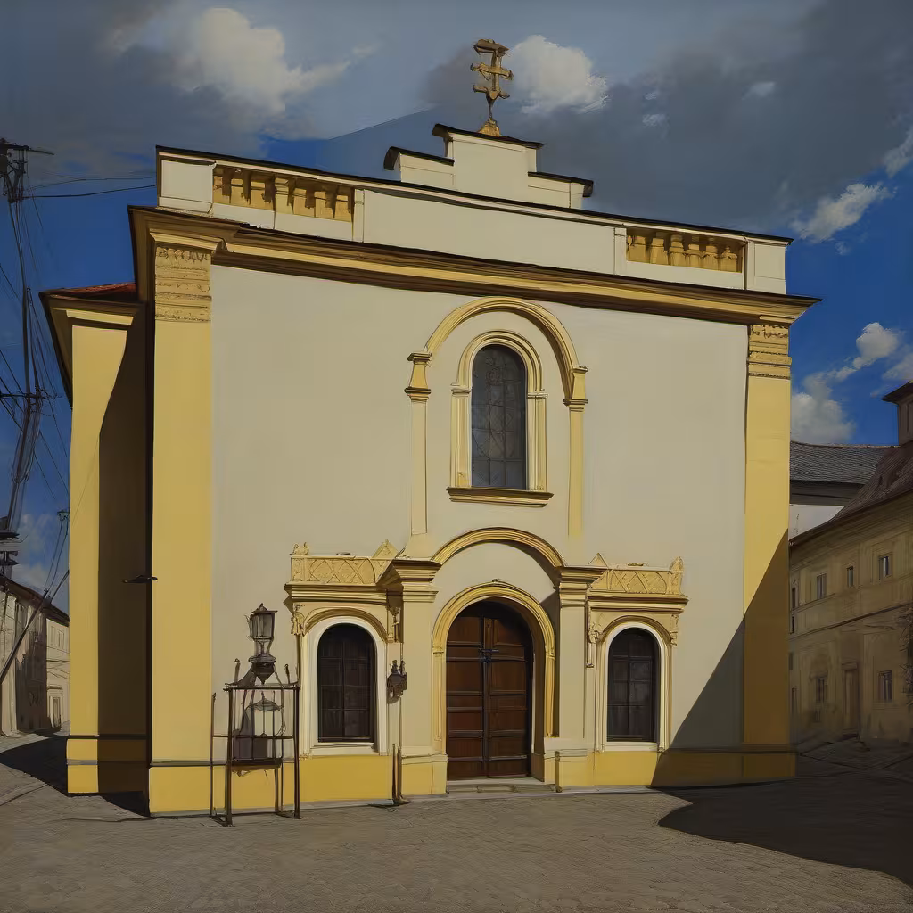 Historická podoba – synagoga v Jevíčku