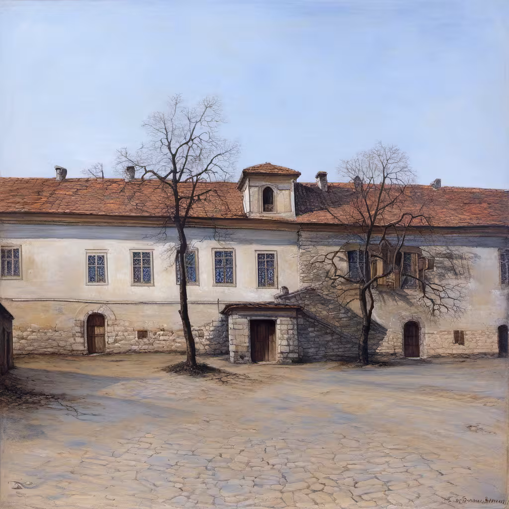 Historická podoba – zámek Měčín
