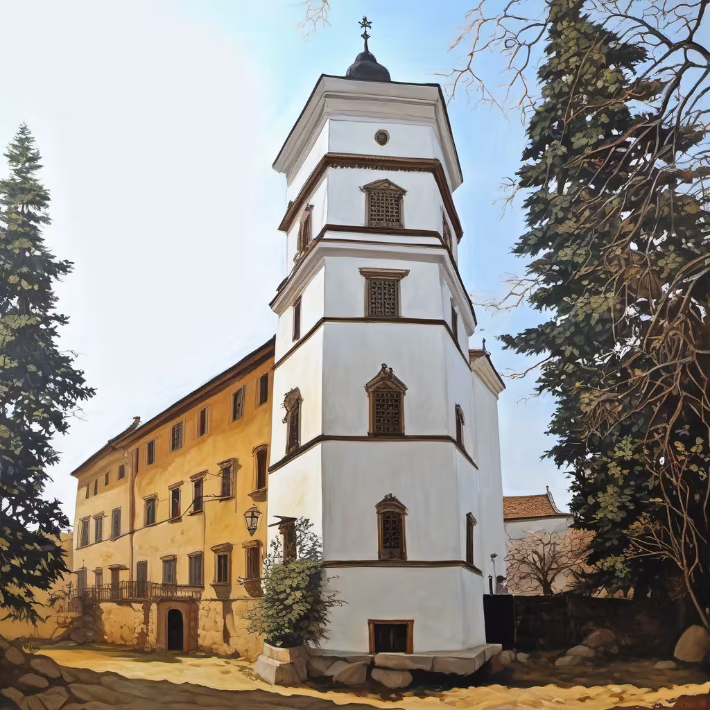 Historická podoba – Zámek Radim
