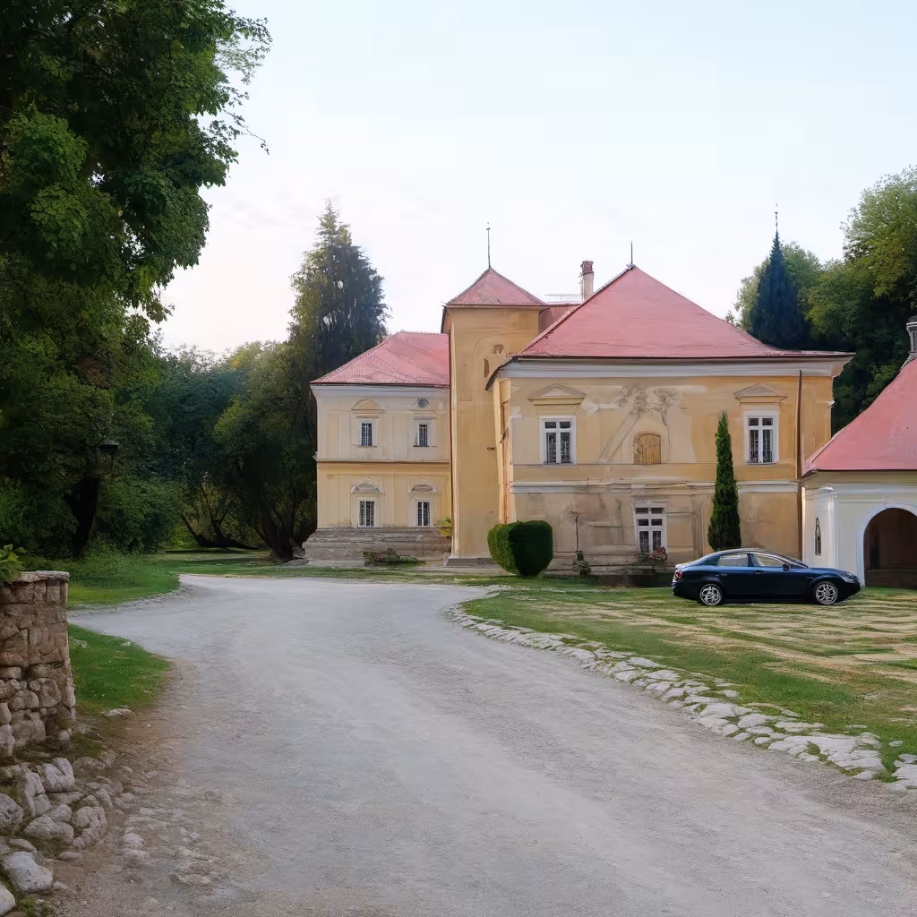 Historická podoba – zámek Tučapy
