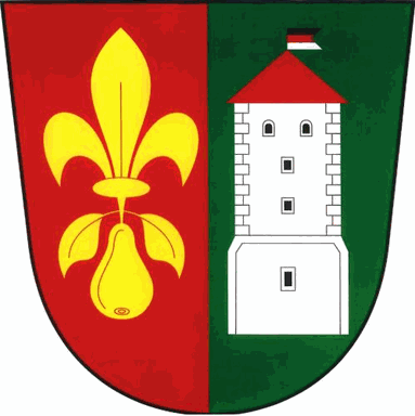 Znak obce Hrušov