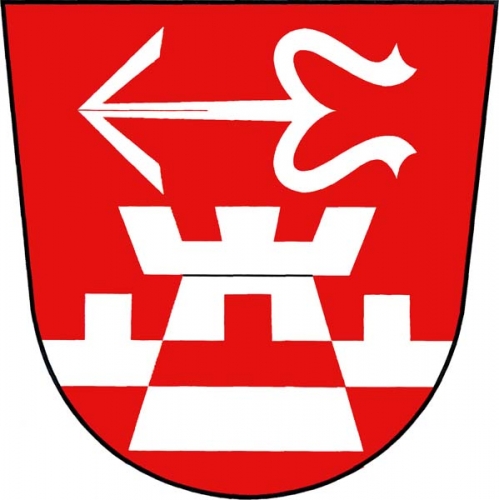 Znak obce Červená Lhota