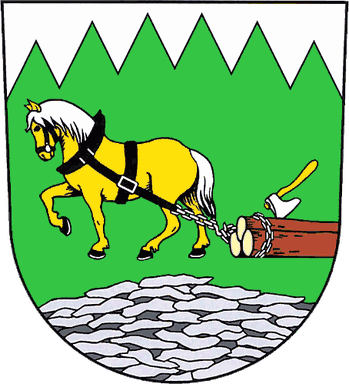 Znak obce Holčovice