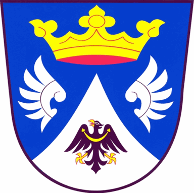 Znak obce Netín