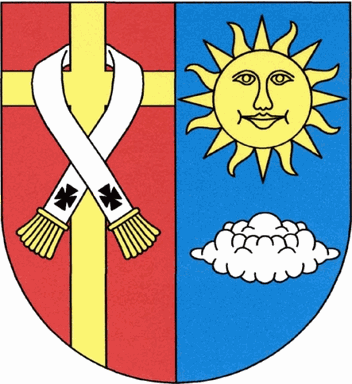 Znak obce Opařany