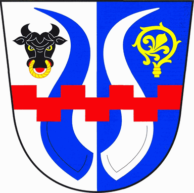 Znak obce Drahonín