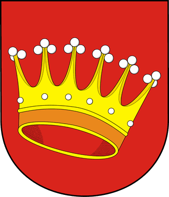 Znak obce Krásno nad Bečvou