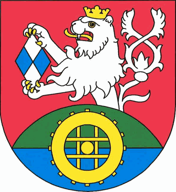 Znak obce Pomezí nad Ohří