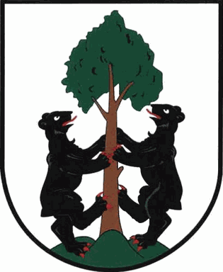 Znak obce Velké Dvorce
