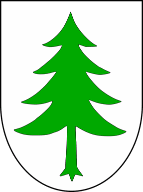 Znak obce Křtiny
