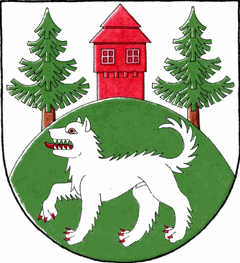 Znak obce Slavoňov