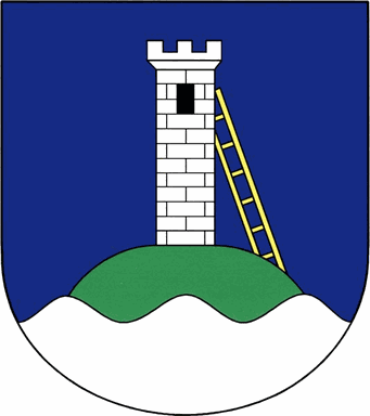 Znak obce Kostomlaty nad Labem