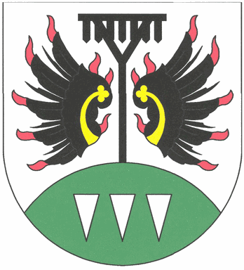 Znak obce Klíny