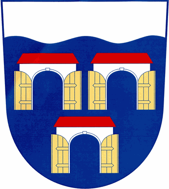 Znak obce Tři Dvory